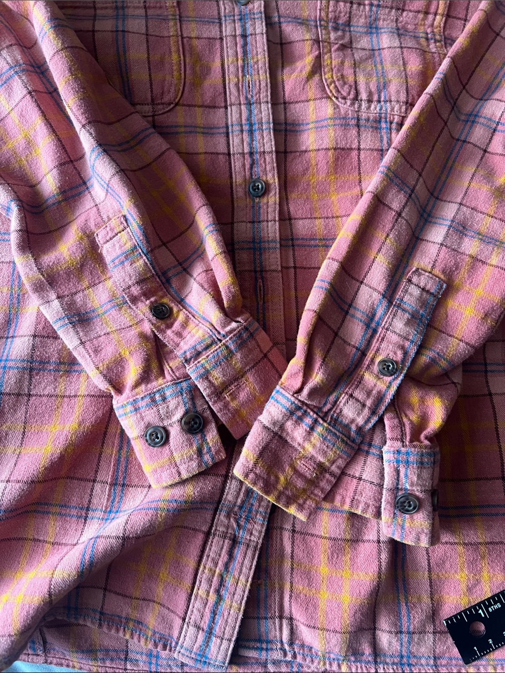 Duluth Trading Co Plaid Button-Down Shirt - Picture 11 of 13